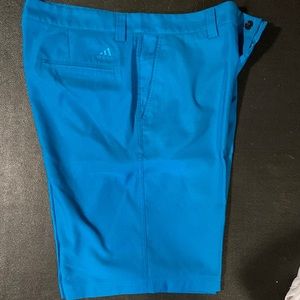 Adidas mens golf shorts size 36 blue